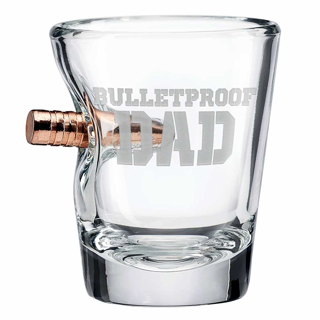 Collection of "Bulletproof Dad" Glasses in a gallery layout